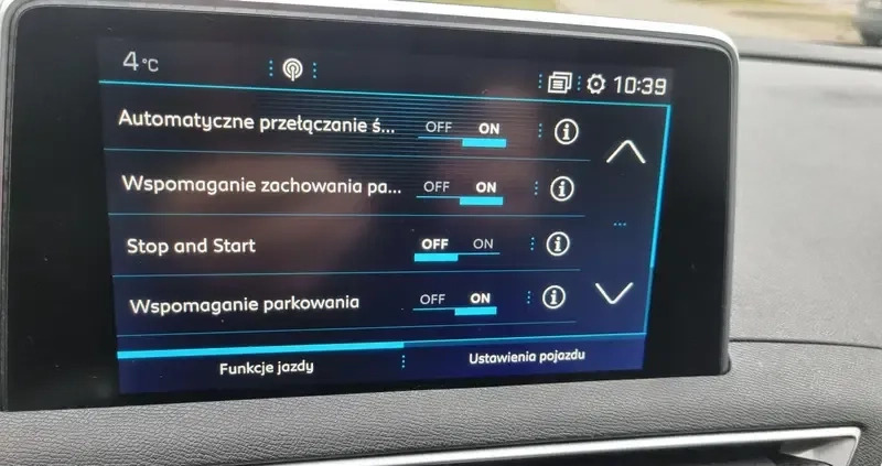 Peugeot 5008 cena 64900 przebieg: 260000, rok produkcji 2017 z Siedlce małe 781